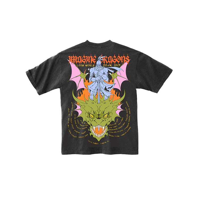 KNIGHT DRAGON TOUR TEE