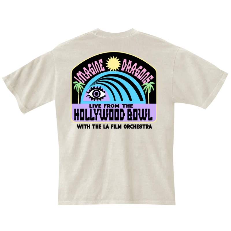 Live Hollywood Bowl Film Sun Tee