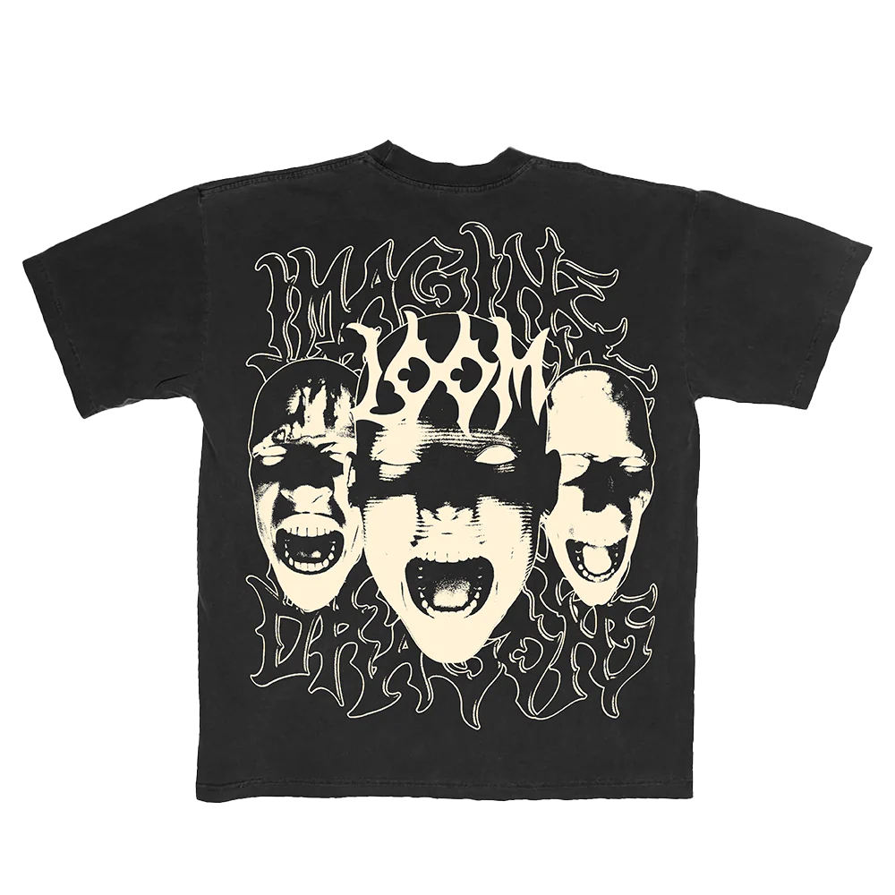 Loom 3 Faces Black Tee - Image 2
