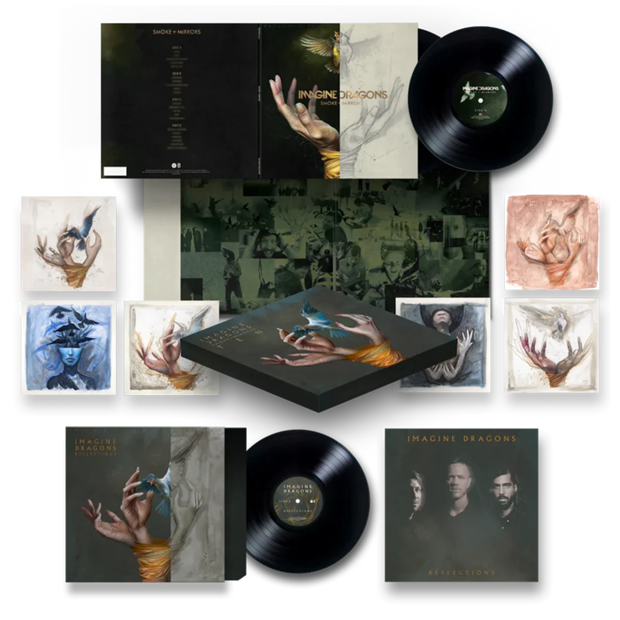 Smoke + Mirrors Ten: 3LP 140g Anniversary Box Set