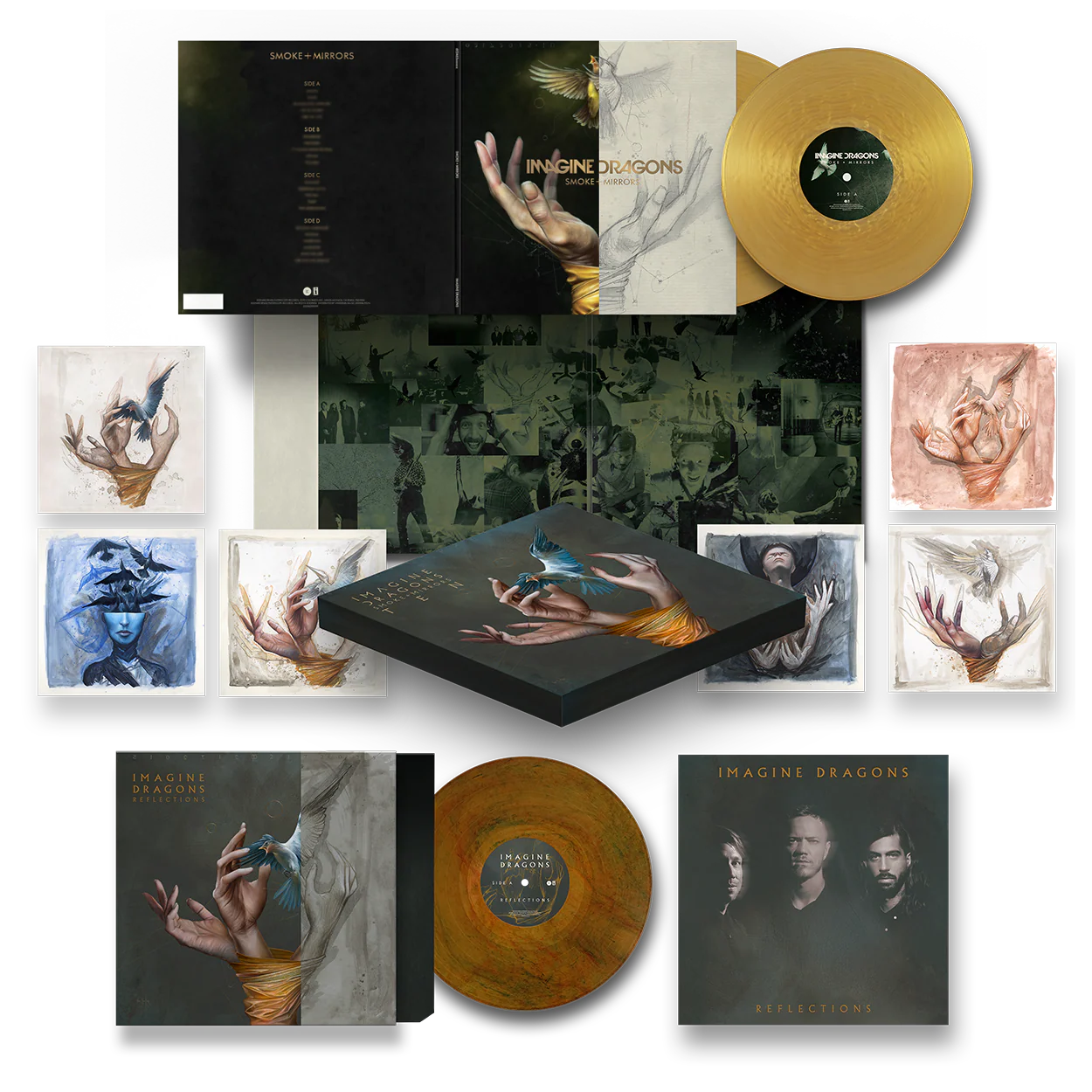 Smoke + Mirrors Ten: Gold 3LP 140g Anniversary Box Set